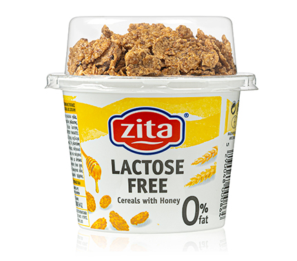 Honey coated cereal Topped Non Fat