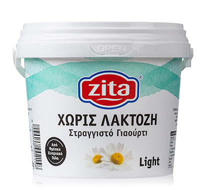 Στραγγιστό Γιαούρτι Χωρίς Λακτόζη Light